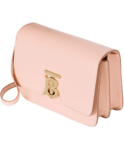ショルダーバッグ・ポシェット BURBERRY Pink Leather Small Tb Crossbody Bag Burberry Pink leather small TB crossbody bag (Burberry