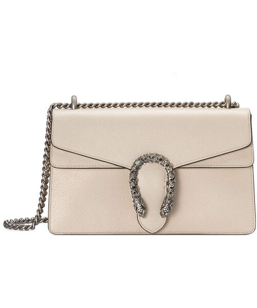GUCCI（グッチ）の「Gucci Dionysus Small Leather Shoulder Bag（ショルダーバッグ・レディース・White・One Size）」の5枚目の写真