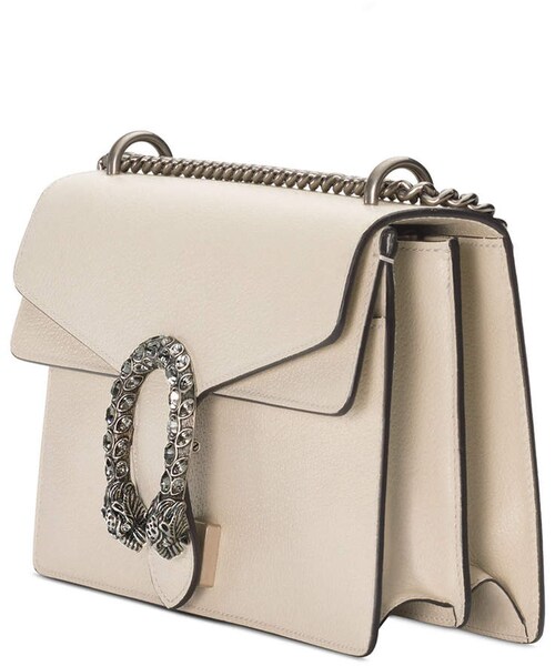 GUCCI（グッチ）の「Gucci Dionysus Small Leather Shoulder Bag（ショルダーバッグ・レディース・White・One Size）」の4枚目の写真