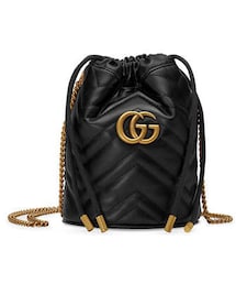 GUCCI | Gucci GG Marmont 2.0 Mini Leather Bucket Bag(ショルダーバッグ)