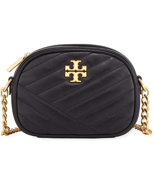 TORY BURCH（トリーバーチ）の「Tory Burch Kira Quilted Leather XS Crossbody Bag（ショルダーバッグ・レディース・White/Brown/Black・One Size）」の4枚目の写真