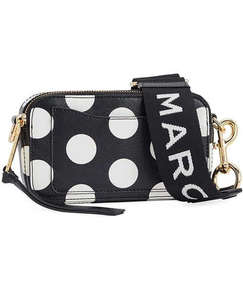 MARC JACOBS(マークジェイコブス)の「Marc Jacobs The Dot Snapshot Camera Crossbody Bag(ショルダーバッグ・レディース・Black/Pink・One Size)」の5枚目の写真