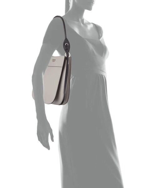 PRADA（プラダ）の「Prada Margit Shoulder Bag（ショルダーバッグ・レディース・Gray・One Size）」の4枚目の写真