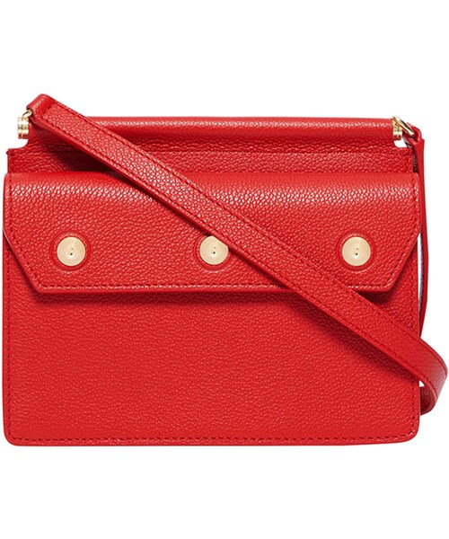 BURBERRY（バーバリー）の「Burberry Baby Pocket Smooth Leather Shoulder Bag（ショルダーバッグ・レディース・Red・One Size）」の5枚目の写真