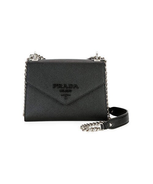 prada monochrome shoulder bag