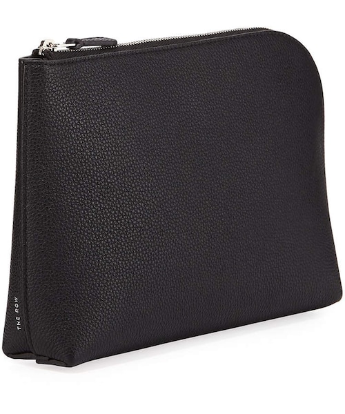 THE ROW(ザロウ)の「THE ROW Medium Square Pochette Wallet(財布・レディース・Black・One Size)」の2枚目の写真