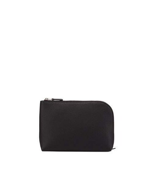 THE ROW(ザロウ)の「THE ROW Medium Square Pochette Wallet(財布・レディース・Black・One Size)」の1枚目の写真