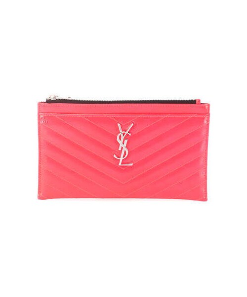 ysl quilted pouch