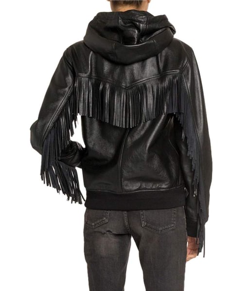 Saint Laurent（サンローラン）の「Saint Laurent Leather Fringe-Yoke