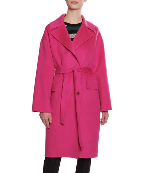 【美品】 KENZO PARIS ケンゾー / チェスターコート KENZO（ケンゾー）の「Kenzo Wool/Cashmere Belted Cocoon