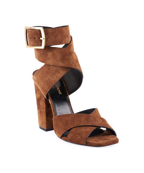 saint laurent oak sandals