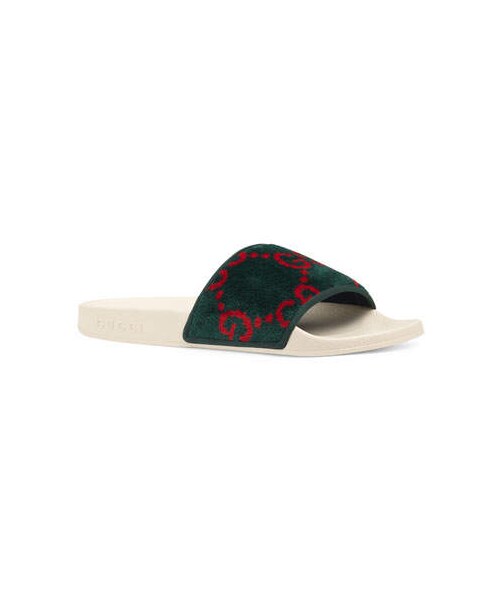 gucci pool sandals