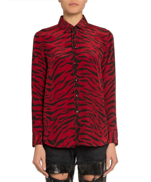 Saint Laurent（サンローラン）の「Saint Laurent Zebra-Print Long