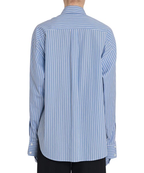 rokh（ロク）の「Rokh Striped Button-Front Slashed Shirt（シャツ 