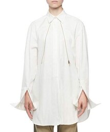 Stella McCartney Convertible Oversized to Fitted Blouse