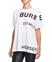 BURBERRY | Burberry Horseferry Logo Oversized T-Shirt(Tシャツ/カットソー)