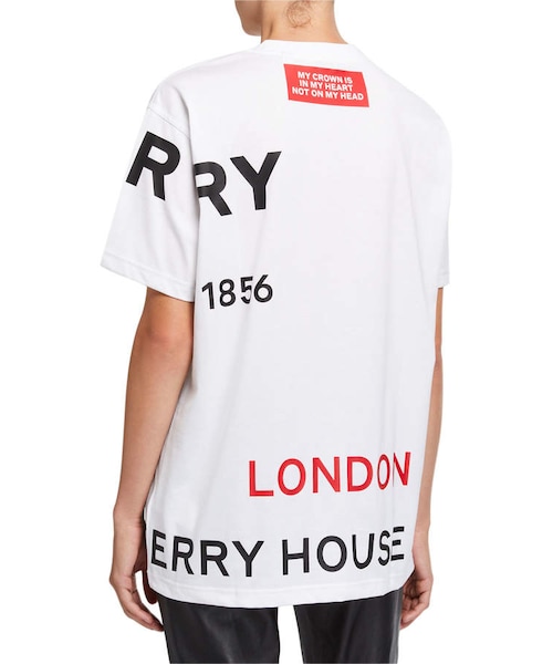 BURBERRY(バーバリー)の「Burberry Horseferry Logo Oversized T-Shirt(Tシャツ/カットソー・レディース・White・X-large/X-small/Large/Medium/Small)」の2枚目の写真