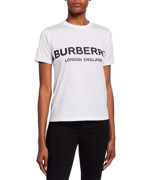 BURBERRY（バーバリー）の「Burberry Shotover Short-Sleeve T-Shirt（Tシャツ/カットソー・レディース・White・Medium/Small/X-large/X-small/Large）」の3枚目の写真