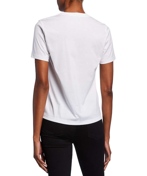 BURBERRY（バーバリー）の「Burberry Shotover Short-Sleeve T-Shirt（Tシャツ/カットソー・レディース・White・Medium/Small/X-large/X-small/Large）」の2枚目の写真