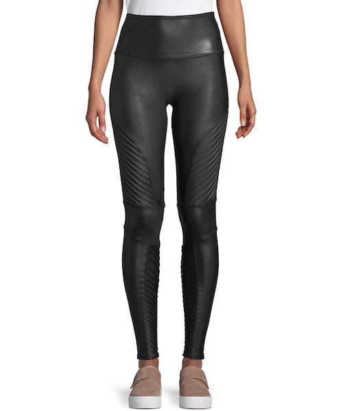 Spanx(スパンクス)の「Spanx Moto Faux-Leather Leggings(レギンス/スパッツ・レディース・Black・Medium/Small/X-large/Large/X-small)」の2枚目の写真