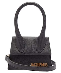 JACQUEMUS | Jacquemus - Le Chiquito Grained Leather Cross Body Bag - Womens - Black(ショルダーバッグ)