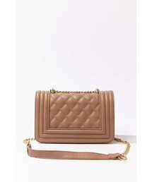 Forever 21 Quilted Structured Crossbody Bag