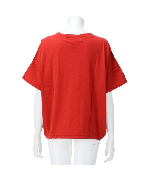 mercibeaucoup,（メルシーボークー）の「メルシーボークー、 / デカブタティー / カットソー（トップス・レディース・red(21)/gray(24)・01）」の3枚目の写真