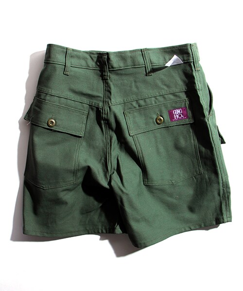 GUNG HO(ガンホー)の「6Pocket Expedition Shorts(パンツ・メンズ・ベージュ/グリーン/カモフラージュ・30/32)」の8枚目の写真