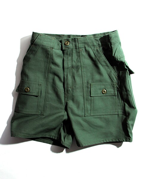 GUNG HO(ガンホー)の「6Pocket Expedition Shorts(パンツ・メンズ・ベージュ/グリーン/カモフラージュ・30/32)」の6枚目の写真