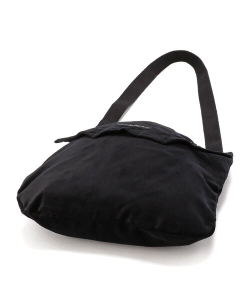 Engineered Garments（エンジニアードガーメンツ）の「shoulder pouch cotton velbeteen /Engineered Garments/エンジニアド ガーメンツ（バッグ・メンズ・BLACK・F）」の5枚目の写真