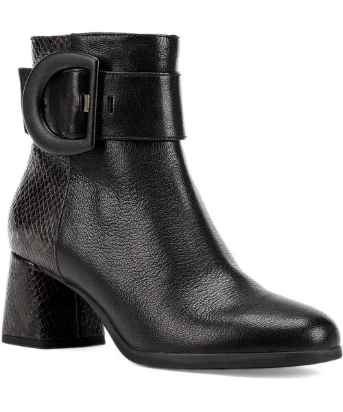 GEOX(ジェオックス)の「Geox Calinda Bootie(ブーツ・レディース・Black/Gray・10us / 40eu/10.5us / 41eu/7us / 37eu/5us / 35eu/7.5us / 37.5eu/6us / 36eu/9us / 39eu/8us / 38eu/6.5us / 36.5eu/9.5us / 39.5eu/8.5us / 38.5eu)」の1枚目の写真