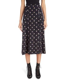 MARC JACOBS The Button Up Midi Skirt