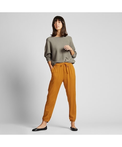 UNIQLO（ユニクロ）の「ドレープジョガーパンツ（ルームウェア