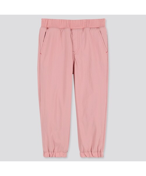 UNIQLO（ユニクロ）の「ストレッチウォームイージーパンツ（その他ベビー用品・キッズ・OLIVE 57/PINK 11/BEIGE 31・100/90/80）」の3枚目の写真