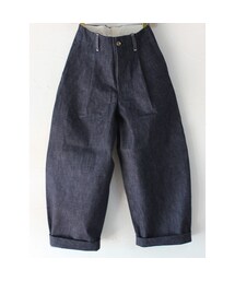 未使用級 アシードンクラウド ハンドベーカー デニム パンツ インディゴ S Handwerker ハンドベーカー（ASEEDONCLOUD）「デニム素材 HW