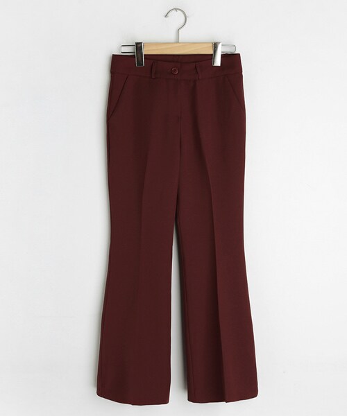 DHOLIC（ディーホリック）の「ブーツカットパンツ（その他パンツ・レディース・ブラック/ピンク/レッド・S/M/L）」の3枚目の写真