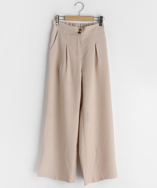 DHOLIC（ディーホリック）の「ツーボタンタックスラックス（スラックス・レディース・ブラック/オレンジ/ベージュ/グリーン・FREE）」の2枚目の写真