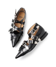 美品 TOGA PULLA トーガ 35 バックストラップ パンプス 23 美品 TOGA PULLA トーガ 35 バックストラップ パンプス 23