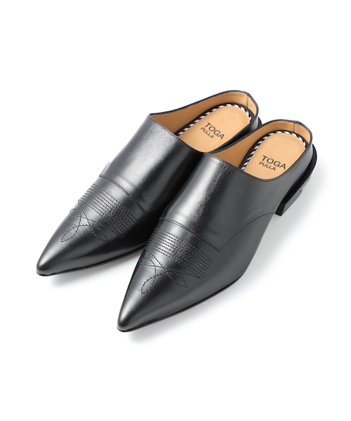 トーガプルラ TOGA PULLA ミュール TOGA PULLA(トーガプルラ)】Western mule/ウエスタンミュール（その他