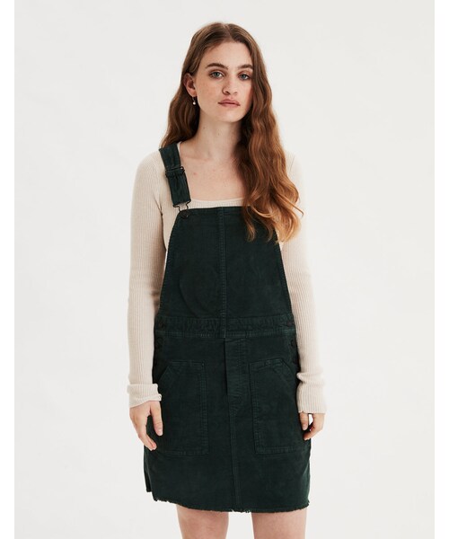 American Eagle（アメリカンイーグル）の「コーデュロイドレスオーバーオール（その他）」 WEAR