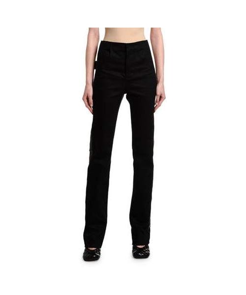 BOTTEGA VENETA(ボッテガヴェネタ)の「Bottega Veneta High-Rise Flare Leg Jeans(デニムパンツ・レディース・Black・46 It (10 Us)/42 It (6 Us)/44 It (8 Us))」の1枚目の写真
