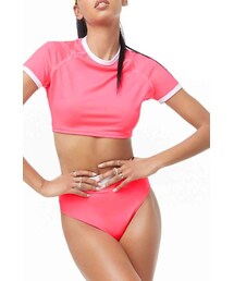 Forever 21 Colorblock Top & Panty Set