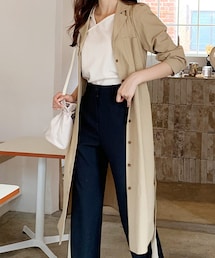 DHOLIC | ストラップSET開襟ワンピース(ワンピース)