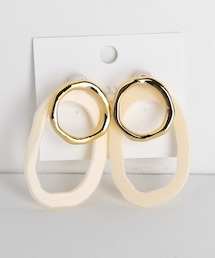 DHOLIC | ダブルフレームピアス(ピアス（両耳用）)