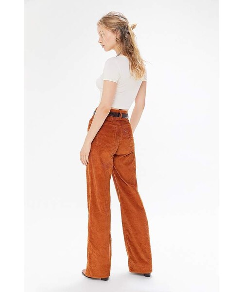 Levi's(リーバイス)の「Levi's Levi’s Ribcage Corduroy Wide Leg Pant(その他パンツ・レディース・Brown・24/25/26/27/28/29/30/31/32)」の2枚目の写真