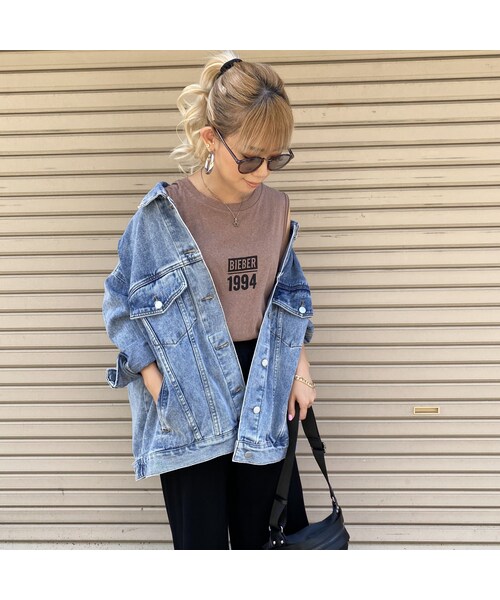 no brand（ノーブランド）の「カサカサちょい透けタンク｢1994｣#55379（タンクトップ・レディース・その他）」の4枚目の写真