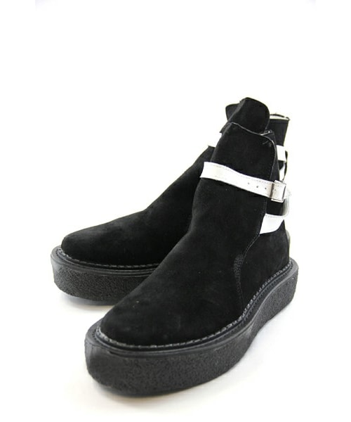 美品 HARRIS BROWN ハリスブラウン スウェードレザーブーツ サイズL(27) harris brown ラバーソール HARRIS BROWN（ハリスブラウン）の「\"MOODY