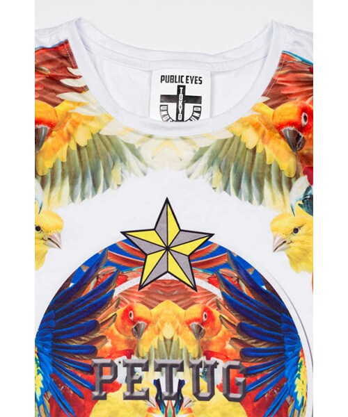 PRIVATE EYES グラフィックTシャツ FACE GRAPHIC ART TEE / フェイスグラフィックアートT（Tシャツ