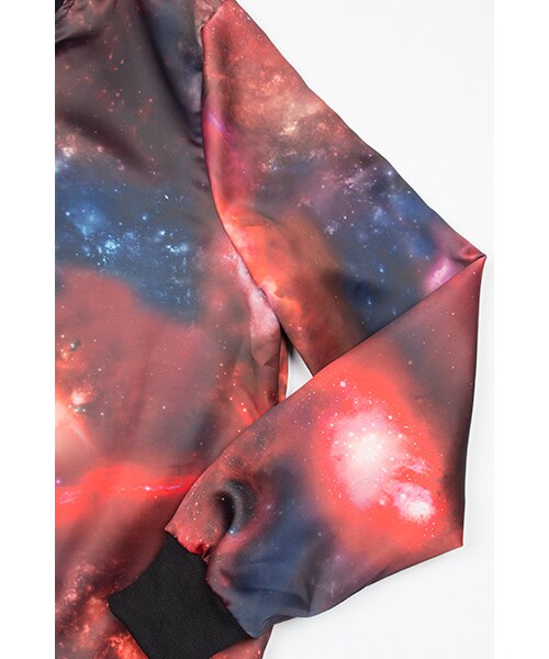 PUBLIC EYES（パブリックアイズ）の「"PE-50"スペースグラフィックブルゾン"RED"（ジャケット/アウター・メンズ・その他・S/M）」の4枚目の写真