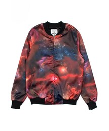 PUBLIC EYES | "PE-50"スペースグラフィックブルゾン"RED"(ジャケット/アウター)